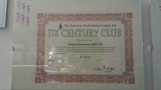 award dxcc 10-15-20-40